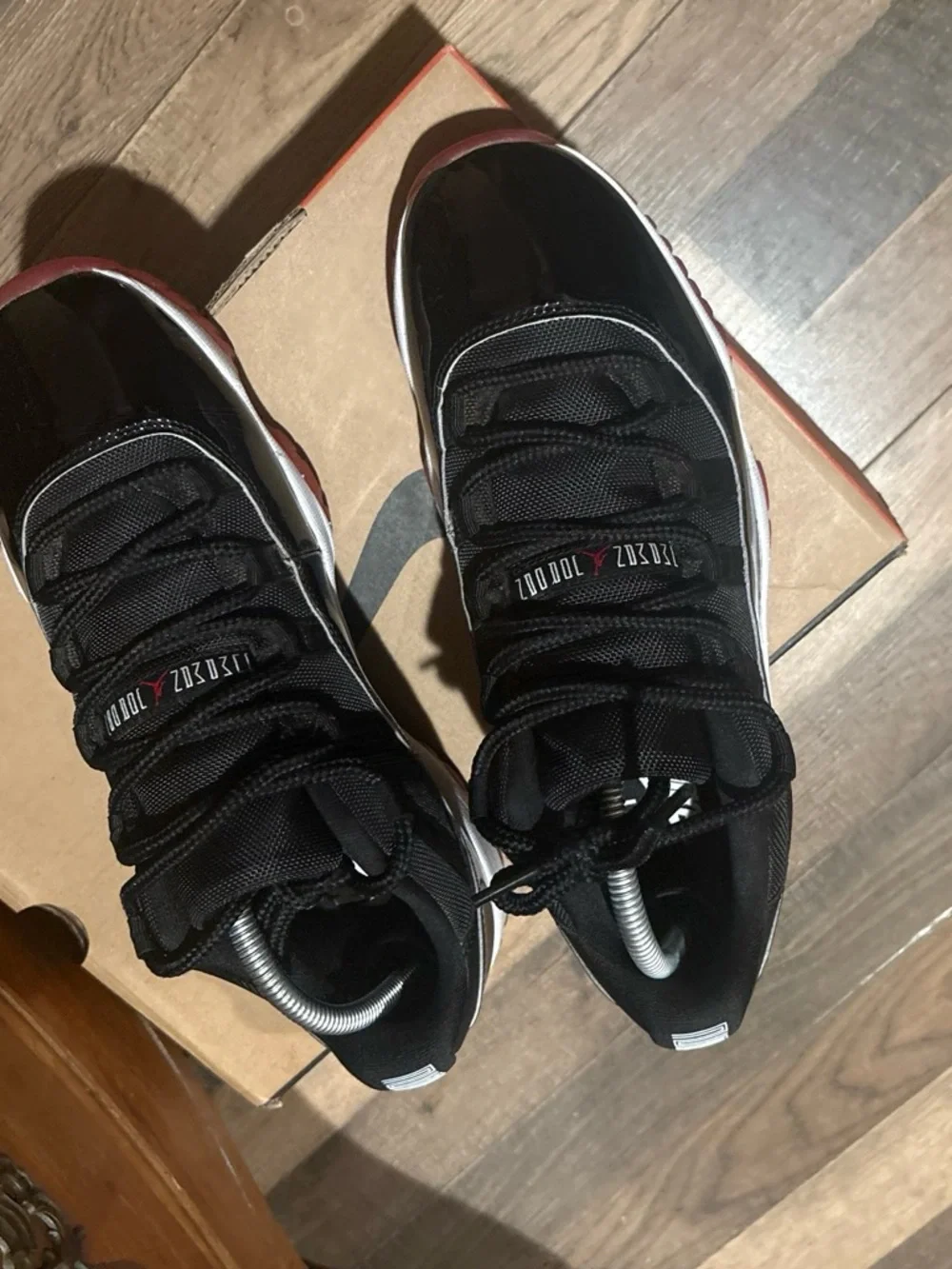 Air Jordan 11 Retro Black/White Men’s Basketball Shoes
